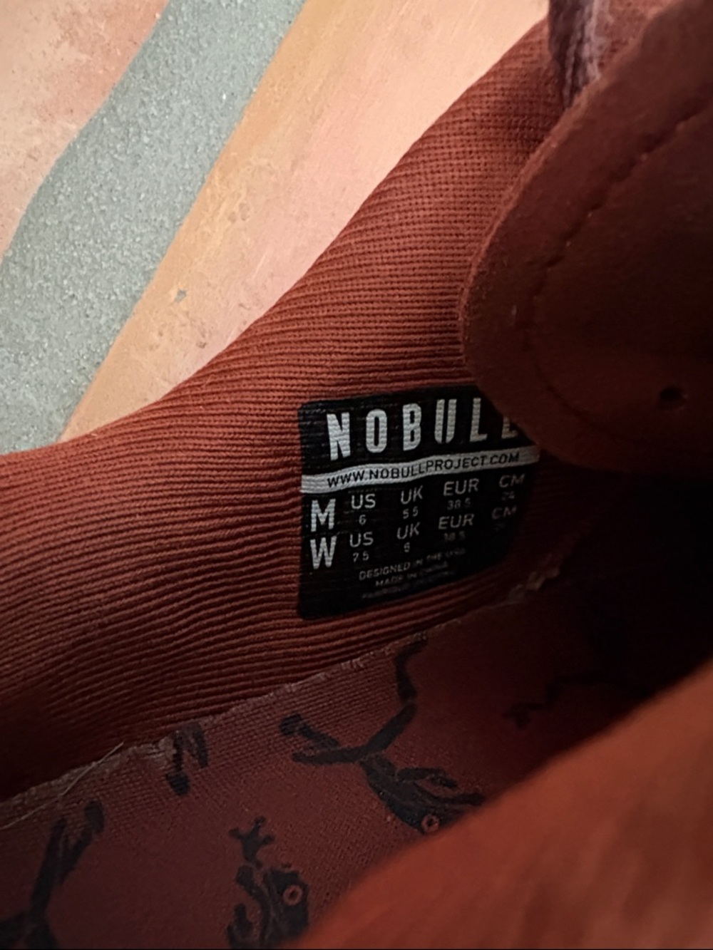 NOBULL Red Camo GumTrainers - Picture 5 of 5